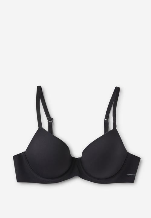 Cotton On - Body bestee bra 3 pack - black/coconutmilk/frappe