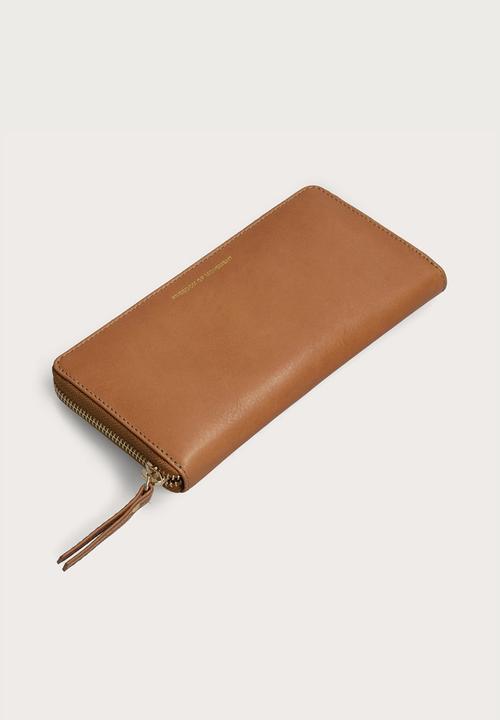 Freedom of Movement - Ladies Zip Wallet - Biscuit
