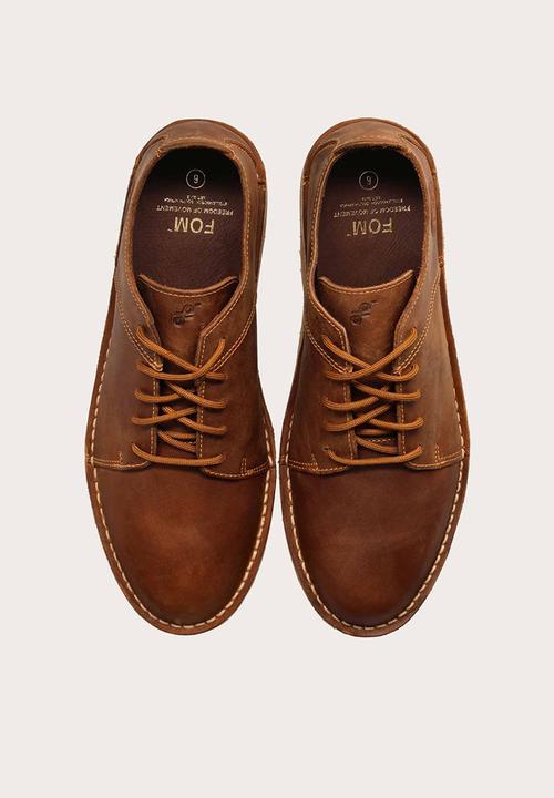 Freedom of Movement - Vellies Standard Low-Cut - Whiskey