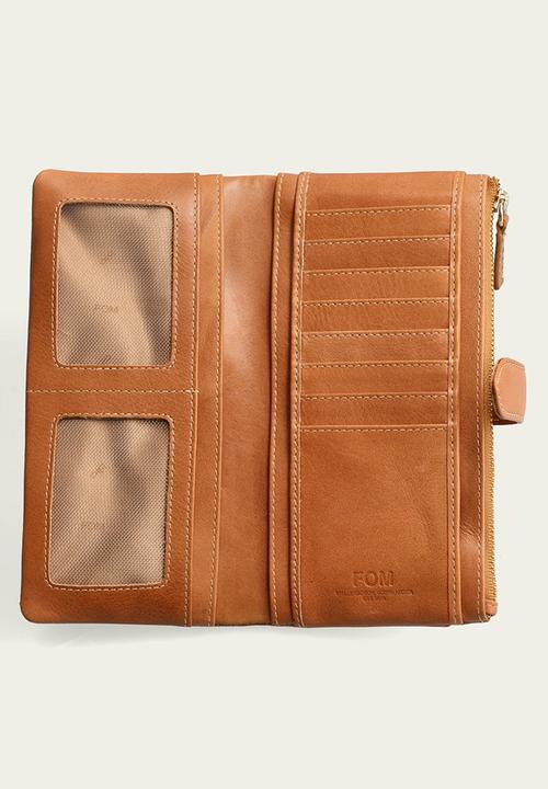 Freedom of Movement - Ladies Clip Wallet - Biscuit