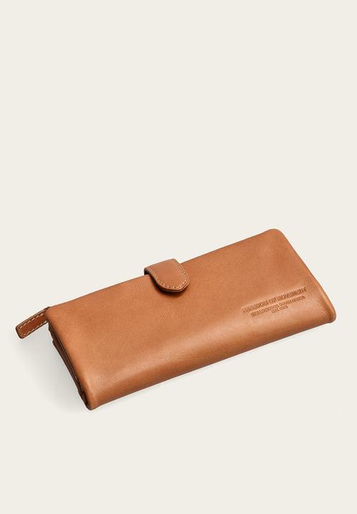 Freedom of Movement - Ladies Clip Wallet - Biscuit