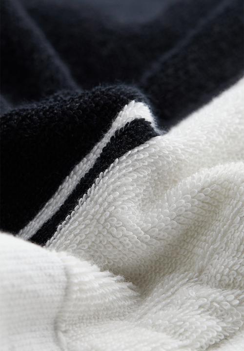 H&M - Poncho towel - black