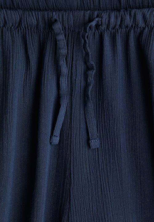 H&M - Pull-on trousers - navy blue 