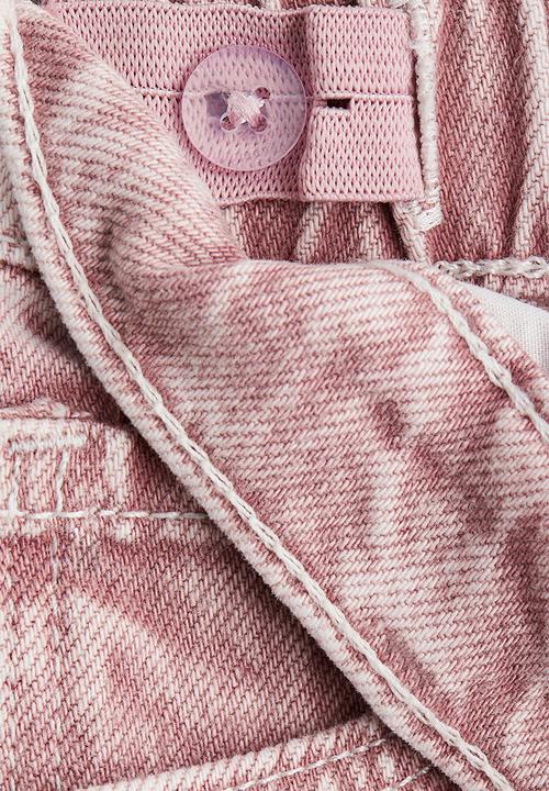 H&M - Denim skirt - pink