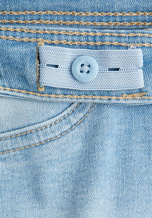 H&M - Denim shorts - light denim blue 