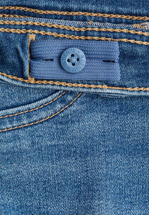 H&M - Denim shorts - denim blue 