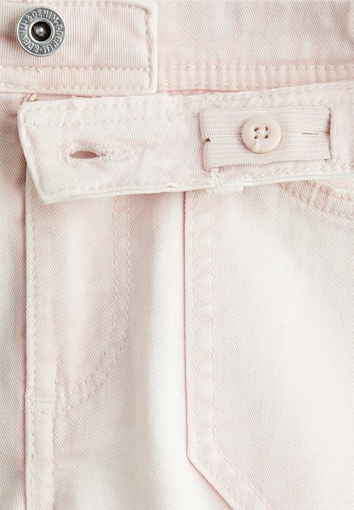 H&M - Twill shorts - light pink