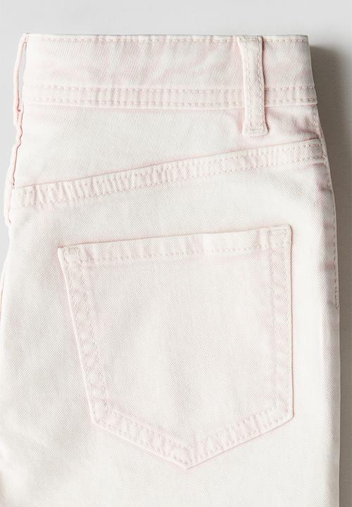 H&M - Twill shorts - light pink