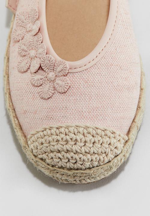 H&M - Espadrilles - powder pink