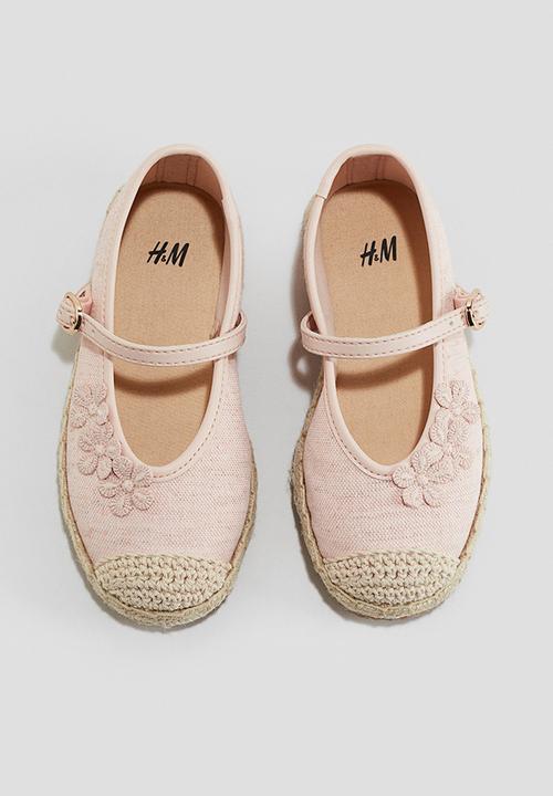 H&M - Espadrilles - powder pink