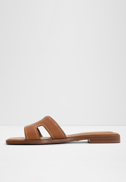 ALDO - Itsandal slide - medium brown