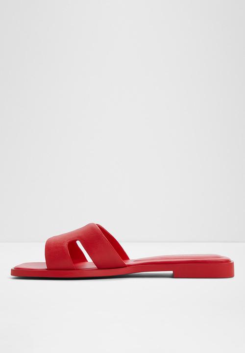 ALDO - Itsandal slide - bright red