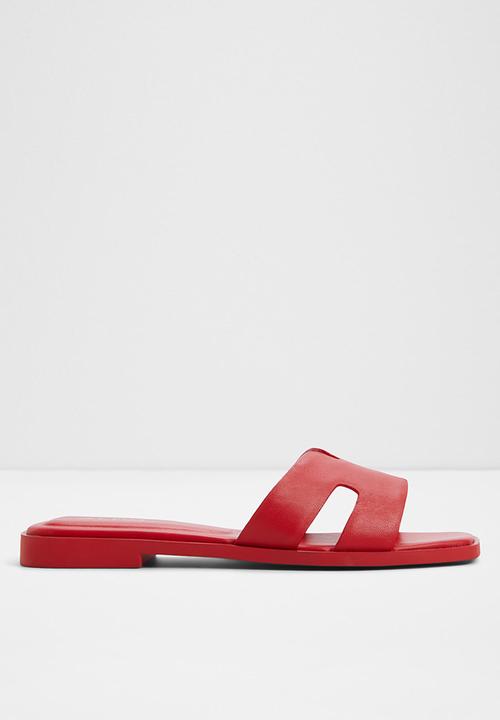 ALDO - Itsandal slide - bright red