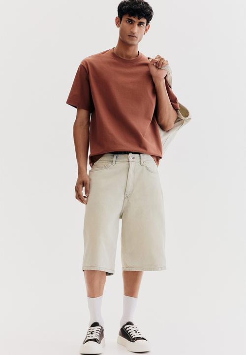 H&M - Loose fit T-shirt - dark orange