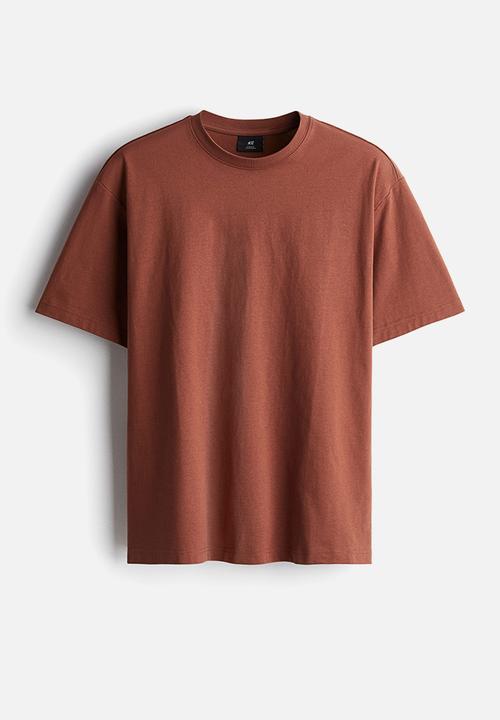 H&M - Loose fit T-shirt - dark orange