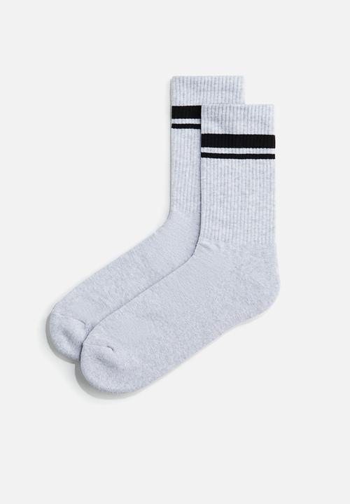 H&M - 5-Pack socks - white/grey marl