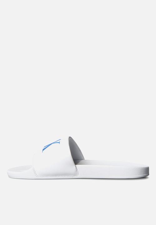 Calvin Klein - Slide jelly mono pu - white 
