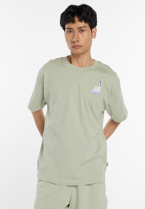 New Balance  - New Balance Cold Tub Tee - Green