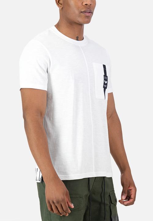 S.P.C.C - Surge Alpha Tee  - Regular Fit Fashion Tees Optical White