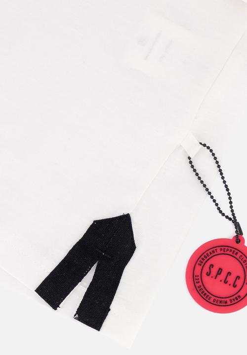 S.P.C.C - Surge Alpha Tee  - Regular Fit Fashion Tees Optical White