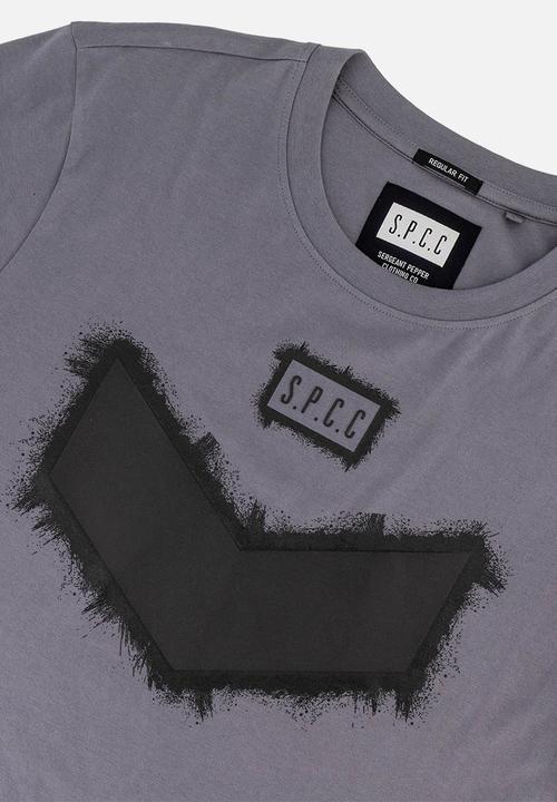S.P.C.C - Hendrix Tee  - Regular Fit Fashion Tees Slate