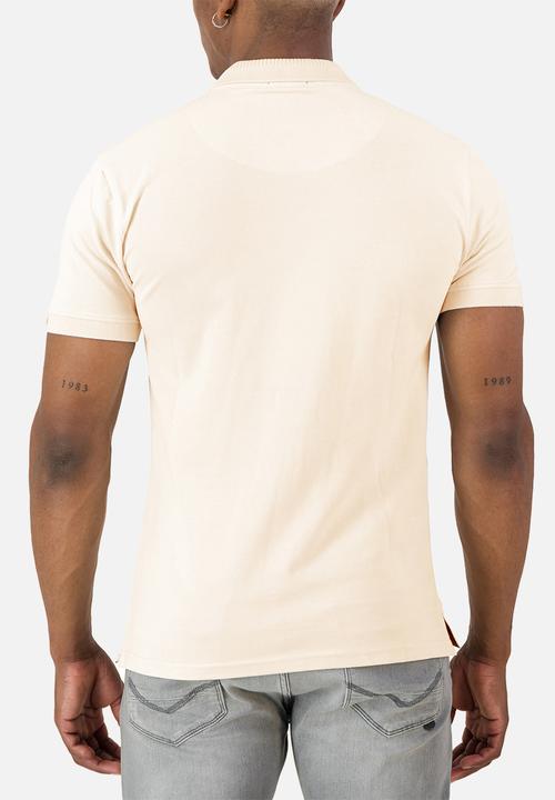 S.P.C.C - Mullen Golfer  - Slimline Fit Signature Polos Cream