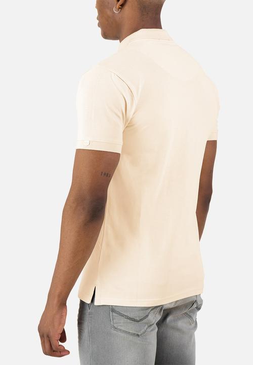 S.P.C.C - Mullen Golfer  - Slimline Fit Signature Polos Cream