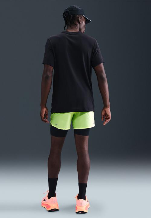 Nike - Dri-FIT Energy Verb  Run Tee - Black/Volt