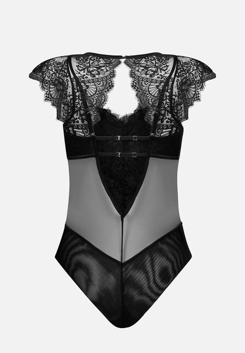 Hunkemoller - Zoe body - caviar
