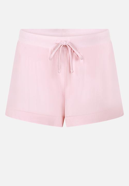 Hunkemoller - Short jersey essential - pink