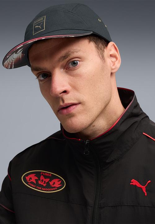 PUMA - Puma X Sonic 5 Panel Cap - Puma Black