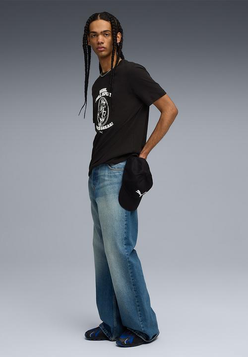 PUMA - Graphic Water Tee - Puma Black