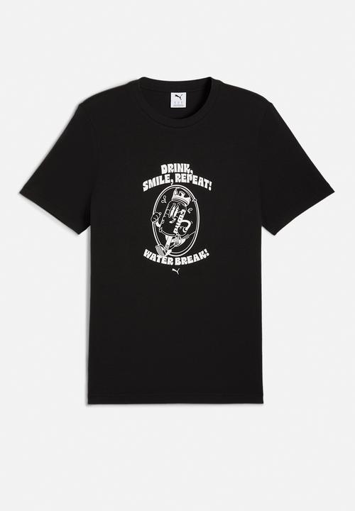PUMA - Graphic Water Tee - Puma Black