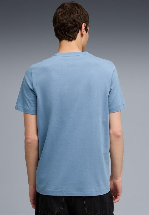PUMA - ESS 2 colour No. 1 Logo Tee - Cool Blue