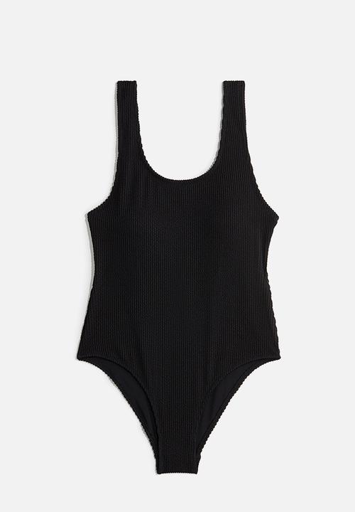 H&M - Padded-cup swimsuit - black