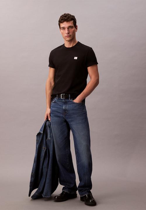 Calvin Klein - Short sleeve Badge 30S Jersey Classic Tee - Black