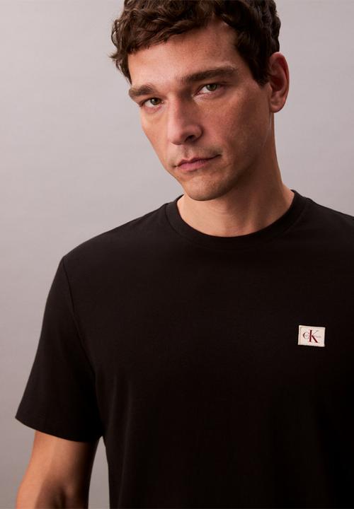 Calvin Klein - Short sleeve Badge 30S Jersey Classic Tee - Black