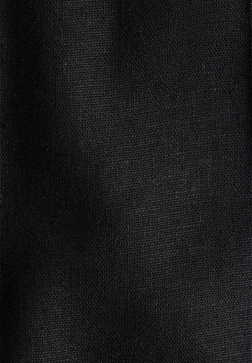 H&M - Tailored linen-blend trousers - black