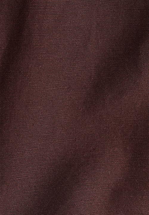 H&M - Tailored linen-blend trousers - dark brown