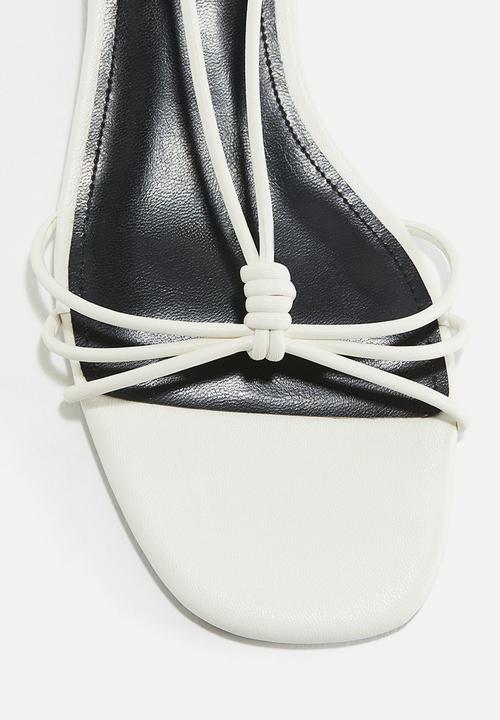 H&M - Strappy sandals - white