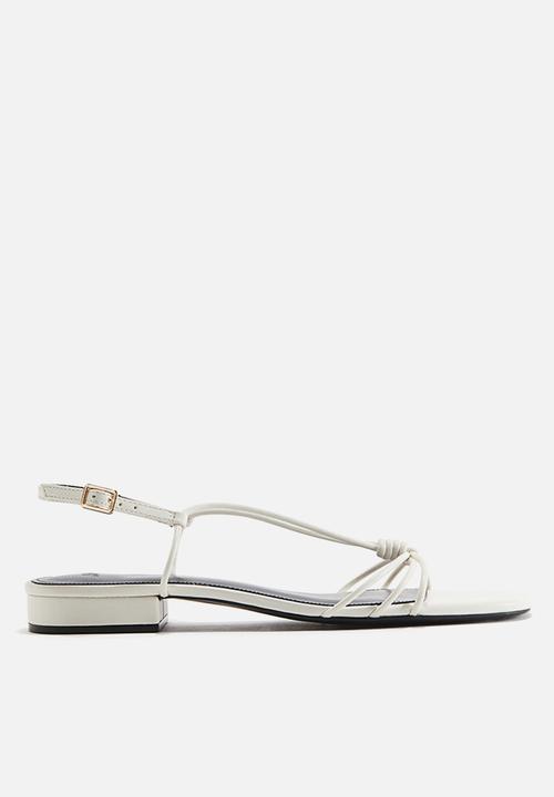 H&M - Strappy sandals - white
