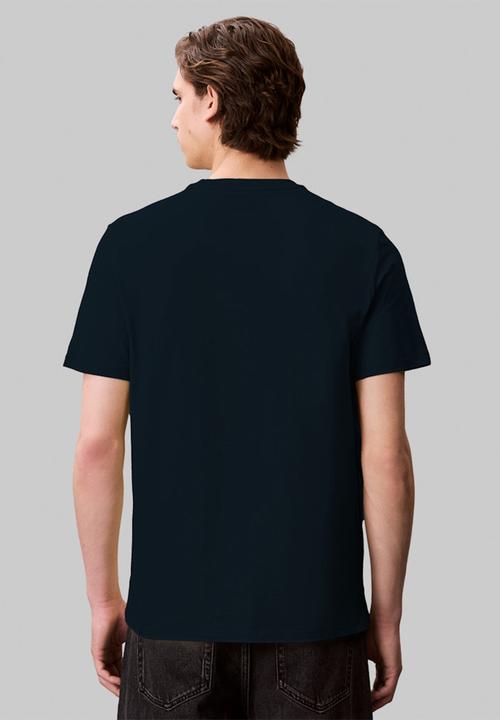 Calvin Klein - Short sleeve Smooth Cttn Solid Crewnk Tee - Dark Sapphire