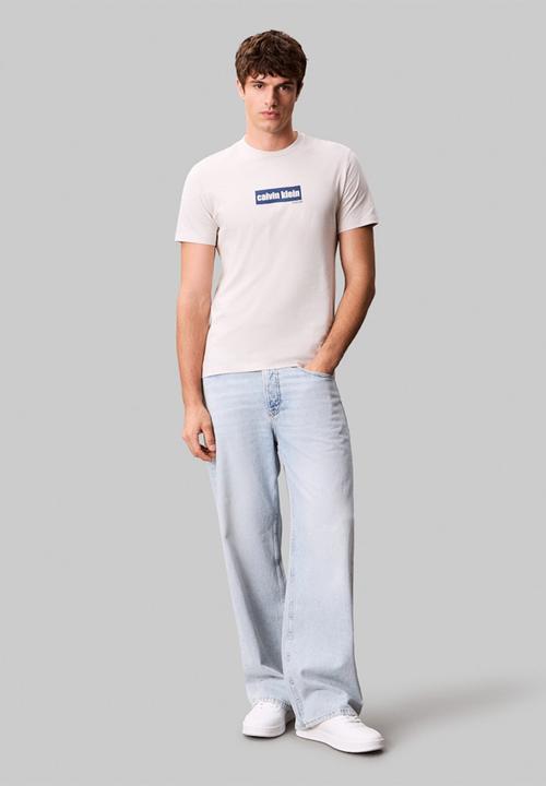 Calvin Klein - Short sleeve 30S Eu Calvin Line Bogo Graphic Tee - Moonstruck