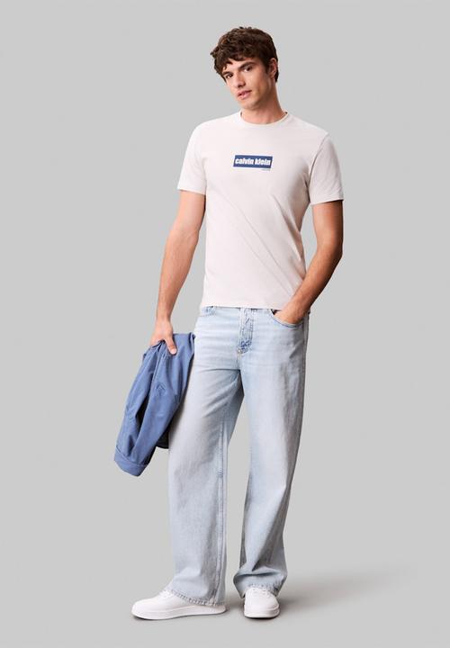 Calvin Klein - Short sleeve 30S Eu Calvin Line Bogo Graphic Tee - Moonstruck