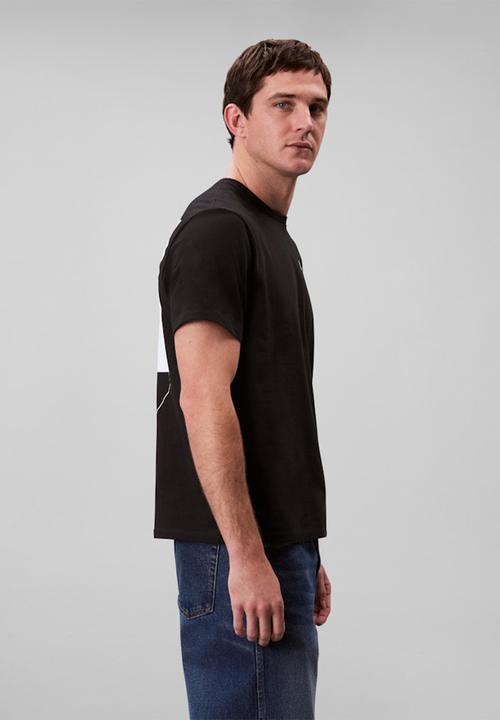 Calvin Klein - Short sleeve 20S Calvin Line 3Dbox Graphic Tee - Black