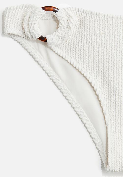 H&M - Cheeky bikini bottoms - white