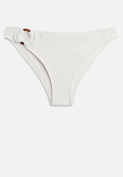 H&M - Cheeky bikini bottoms - white