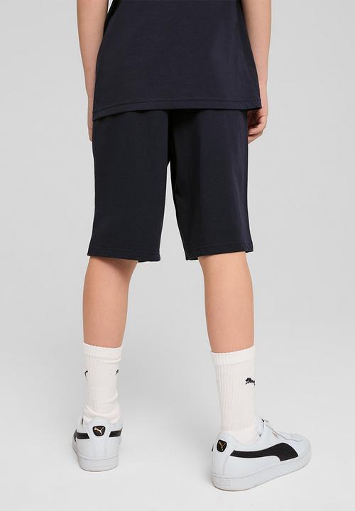 PUMA - Ess No. 1 Logo Jersey Shorts B-New Navy