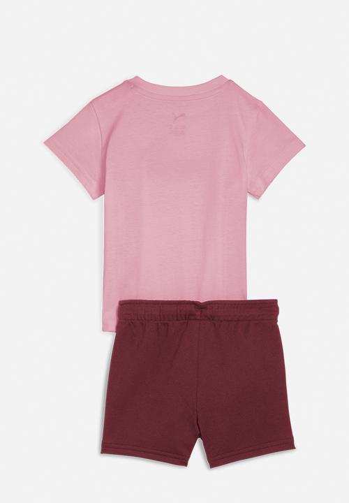 PUMA - Minicats Ess Tee And Shorts Set Inf-Poised Pink