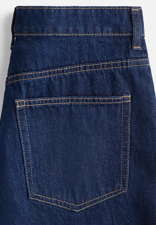 H&M - Denim bermuda shorts - dark denim blue